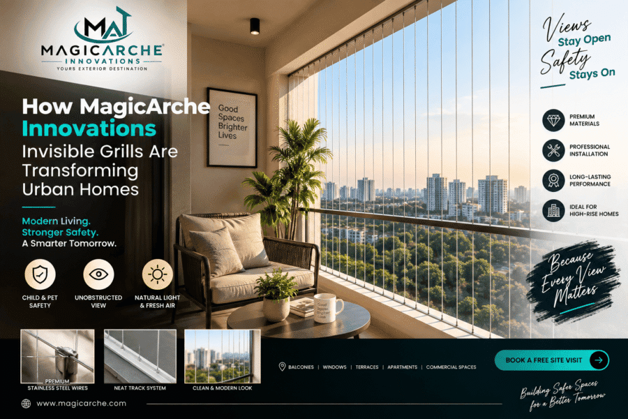 How MagicArche Innovations Invisible Grills Are Transforming Urban Homes