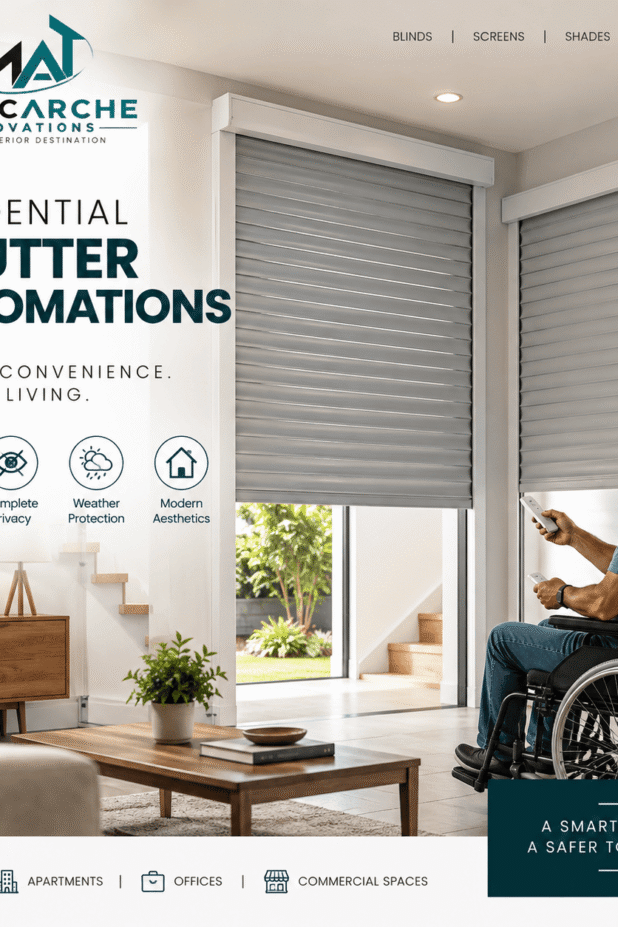 Automated Shutters – Exterior Safety Solution