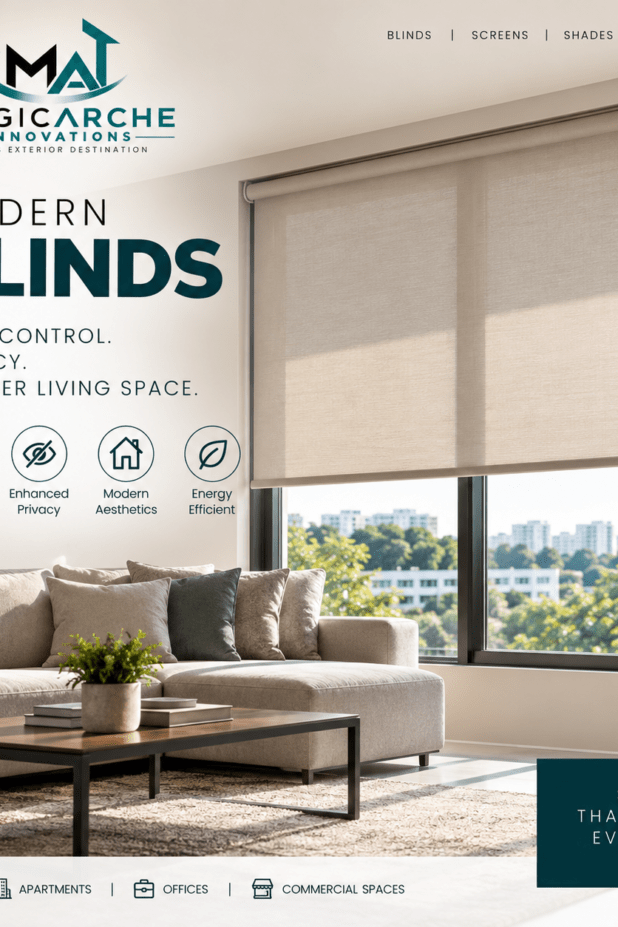 Modern Window Blinds – Exterior Safety Solution